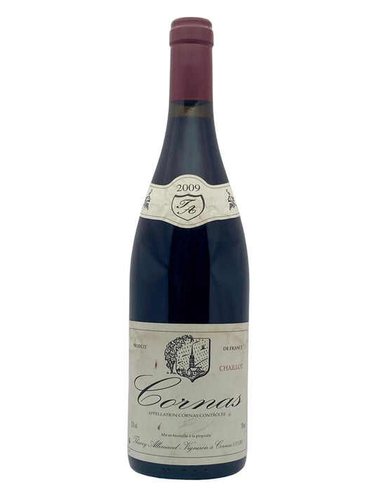 Bouteille Cornas Chaillot Allemand Thierry 2009
