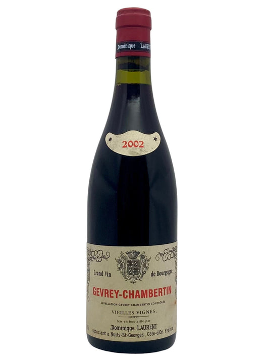 Bouteille Gevrey-Chambertin Vieilles Vignes Laurent Dominique 2002