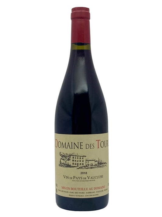 Bouteille Vin de Pays de Vaucluse Domaine des Tours Emmanuel Reynaud 2018